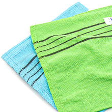 Load image into Gallery viewer, Via Beauty Square Exfoliating Bath Mitt - 4pc