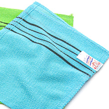 Load image into Gallery viewer, Via Beauty Square Exfoliating Bath Mitt - 4pc