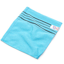 Load image into Gallery viewer, Via Beauty Square Exfoliating Bath Mitt - 4pc