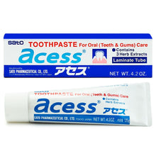 Load image into Gallery viewer, Sato ACESS Toothpaste for Oral Teeth &amp; Gums Care 4.2oz (125g)